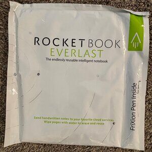 ROCKETBOOK Everlast Notebook - NEW IN PACKAGING - DARK BLUE